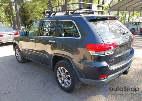 2016 Jeep Grand Cherokee Limited from USA, damaged, VIN 1C4RJFBG1GC304772